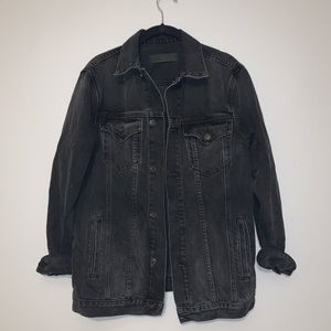 Daria Oversized Denim Trucker Jacket